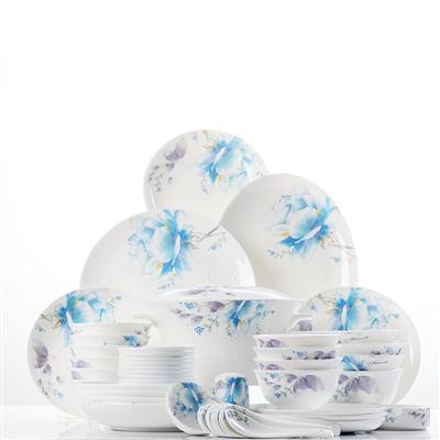 华为g520存储48头聆听花开骨瓷礼品餐具套装